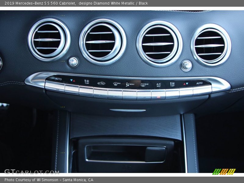 designo Diamond White Metallic / Black 2019 Mercedes-Benz S S 560 Cabriolet