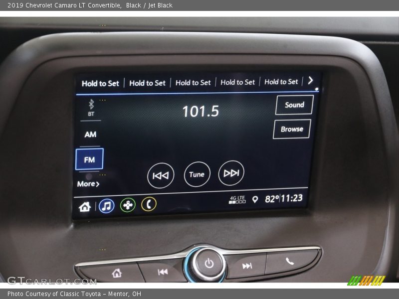 Black / Jet Black 2019 Chevrolet Camaro LT Convertible