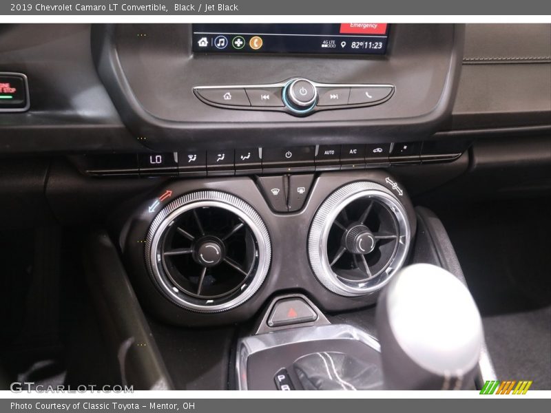 Black / Jet Black 2019 Chevrolet Camaro LT Convertible
