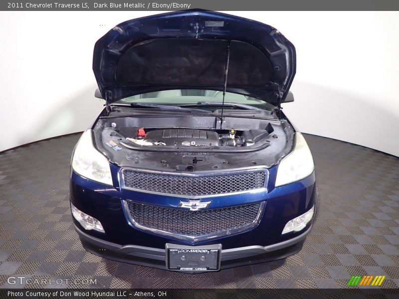Dark Blue Metallic / Ebony/Ebony 2011 Chevrolet Traverse LS