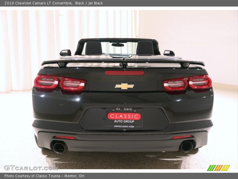Black / Jet Black 2019 Chevrolet Camaro LT Convertible