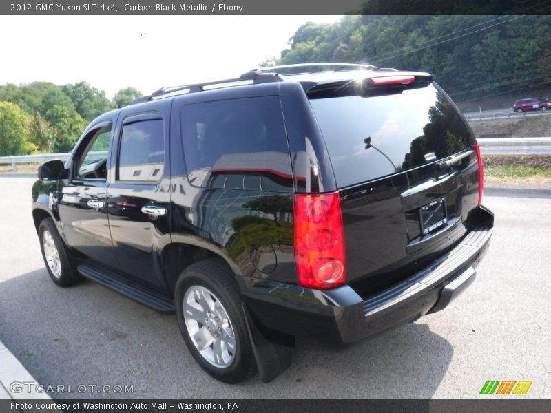 Carbon Black Metallic / Ebony 2012 GMC Yukon SLT 4x4