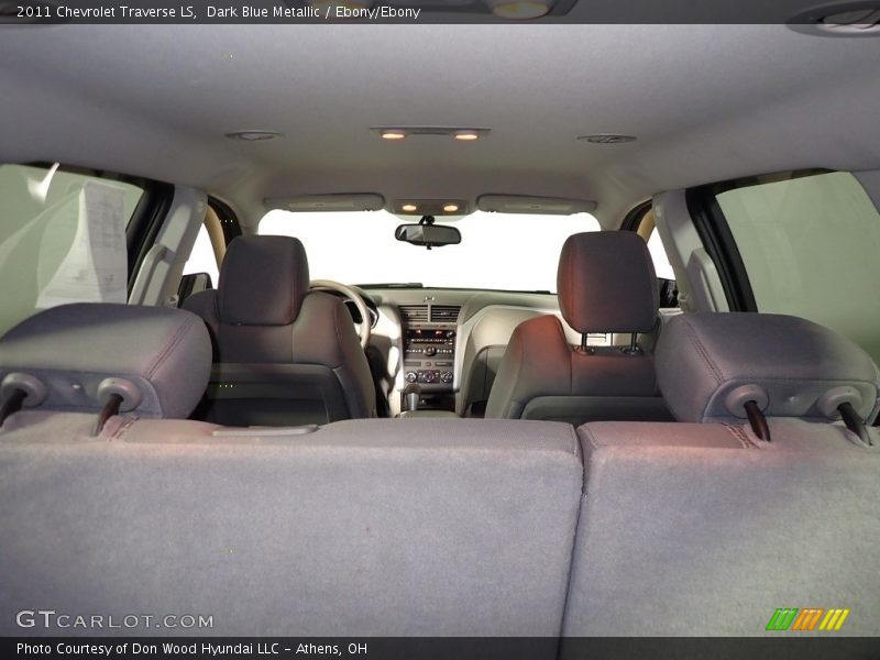Dark Blue Metallic / Ebony/Ebony 2011 Chevrolet Traverse LS