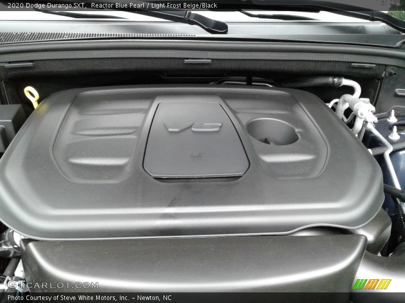 Reactor Blue Pearl / Light Frost Beige/Black 2020 Dodge Durango SXT