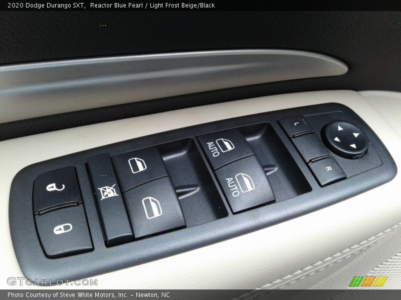 Reactor Blue Pearl / Light Frost Beige/Black 2020 Dodge Durango SXT
