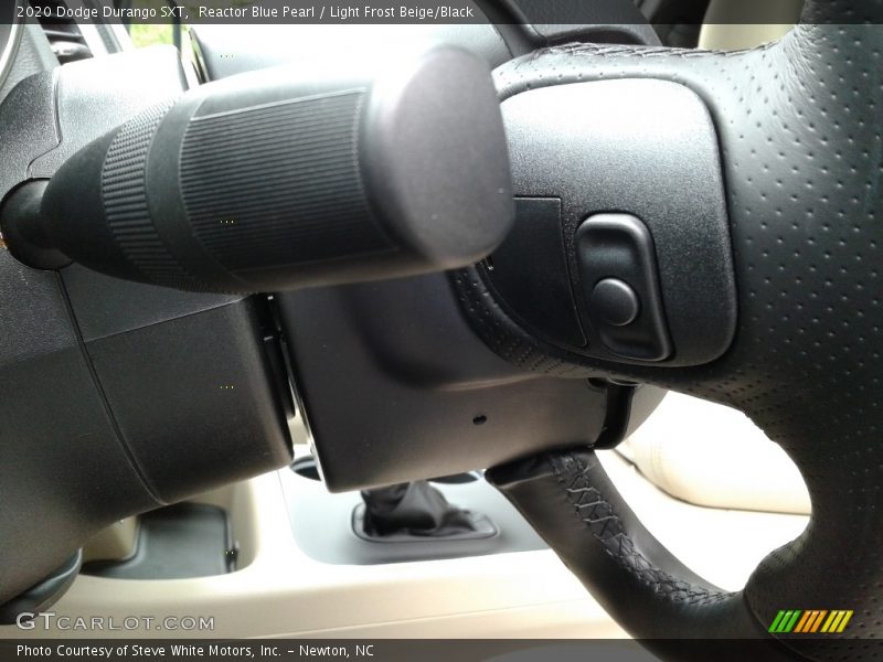 Reactor Blue Pearl / Light Frost Beige/Black 2020 Dodge Durango SXT