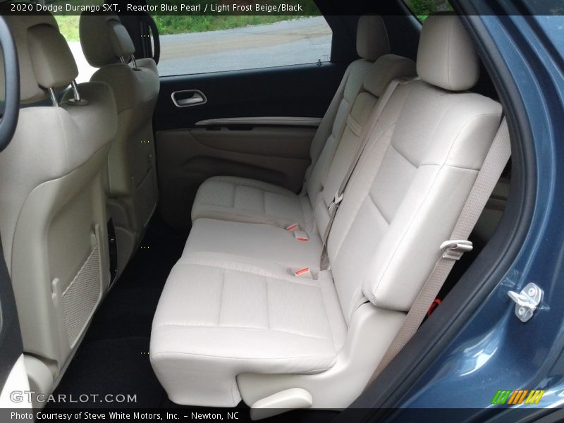 Reactor Blue Pearl / Light Frost Beige/Black 2020 Dodge Durango SXT