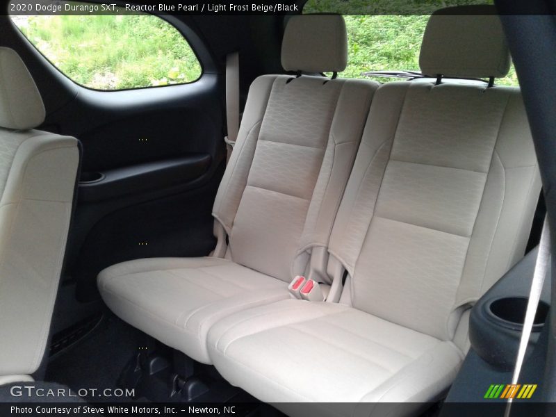 Reactor Blue Pearl / Light Frost Beige/Black 2020 Dodge Durango SXT