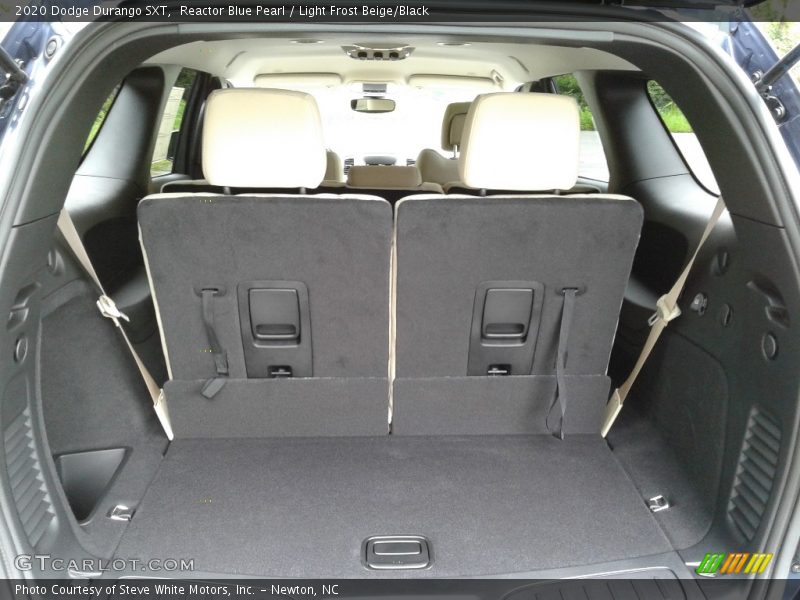 Reactor Blue Pearl / Light Frost Beige/Black 2020 Dodge Durango SXT