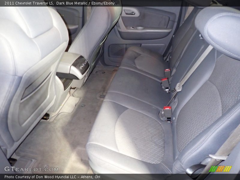 Dark Blue Metallic / Ebony/Ebony 2011 Chevrolet Traverse LS