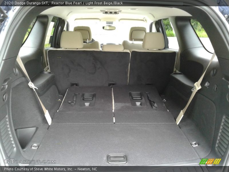Reactor Blue Pearl / Light Frost Beige/Black 2020 Dodge Durango SXT