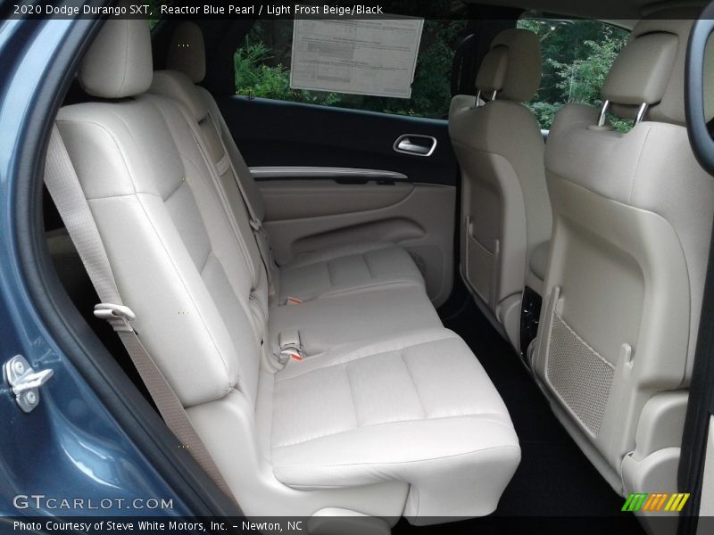 Reactor Blue Pearl / Light Frost Beige/Black 2020 Dodge Durango SXT