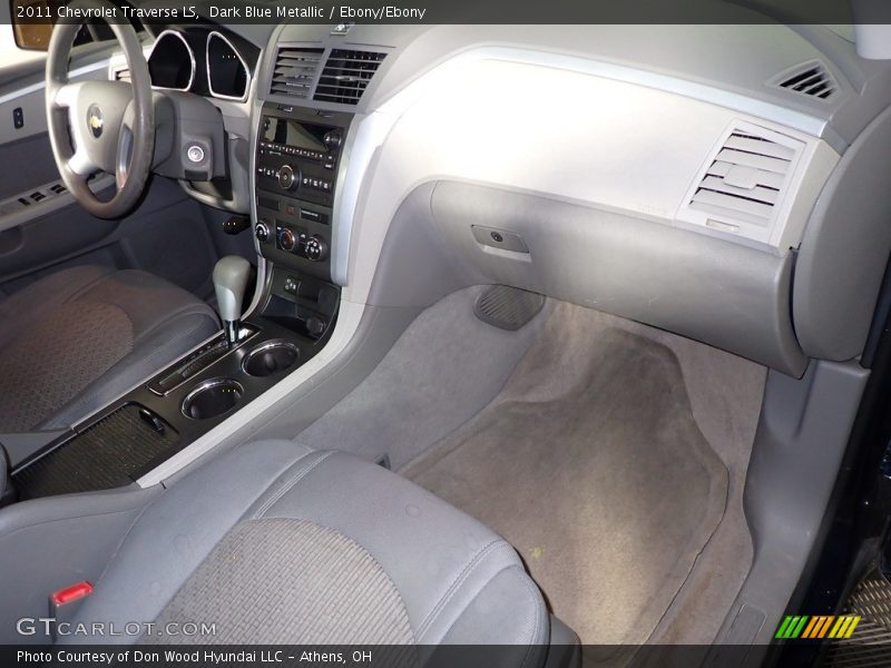 Dark Blue Metallic / Ebony/Ebony 2011 Chevrolet Traverse LS