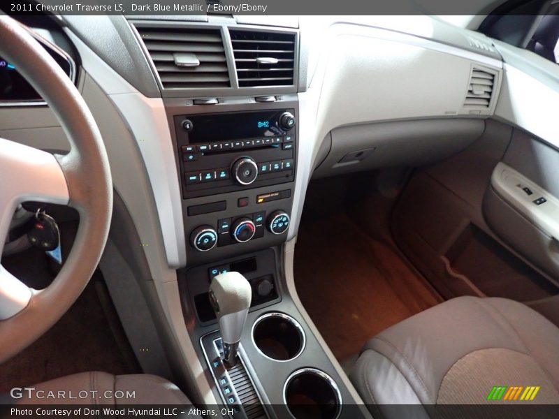 Dark Blue Metallic / Ebony/Ebony 2011 Chevrolet Traverse LS