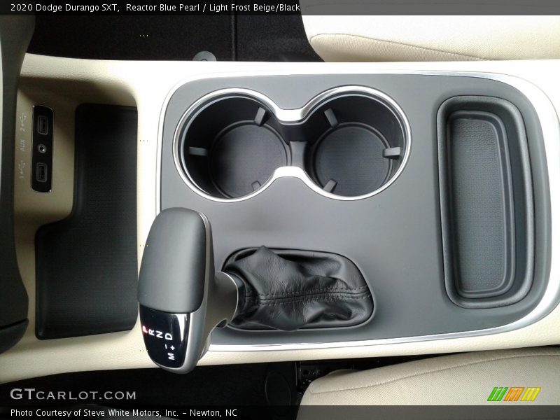 Reactor Blue Pearl / Light Frost Beige/Black 2020 Dodge Durango SXT