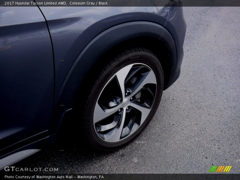 Coliseum Gray / Black 2017 Hyundai Tucson Limited AWD
