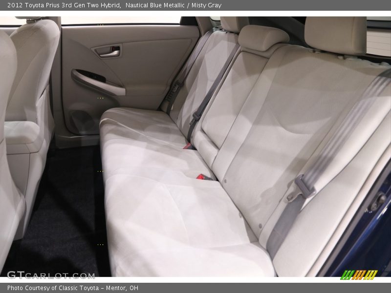 Nautical Blue Metallic / Misty Gray 2012 Toyota Prius 3rd Gen Two Hybrid