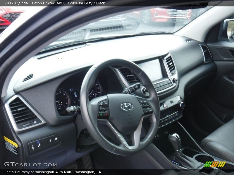 Coliseum Gray / Black 2017 Hyundai Tucson Limited AWD