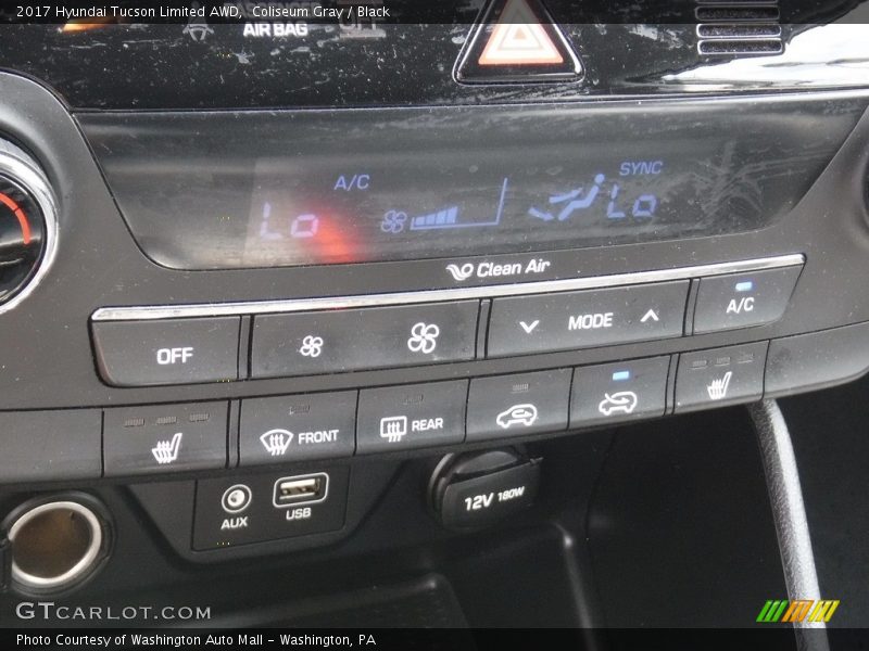 Coliseum Gray / Black 2017 Hyundai Tucson Limited AWD