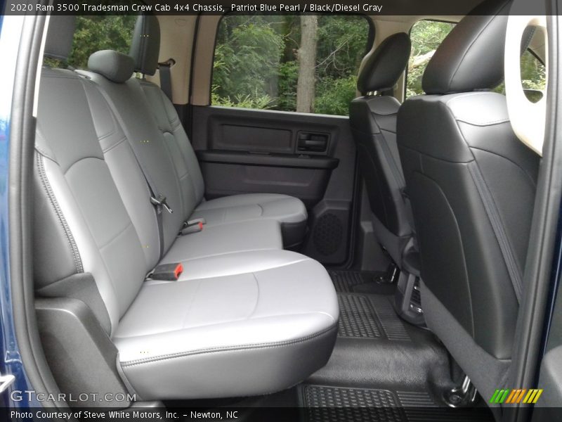 Patriot Blue Pearl / Black/Diesel Gray 2020 Ram 3500 Tradesman Crew Cab 4x4 Chassis