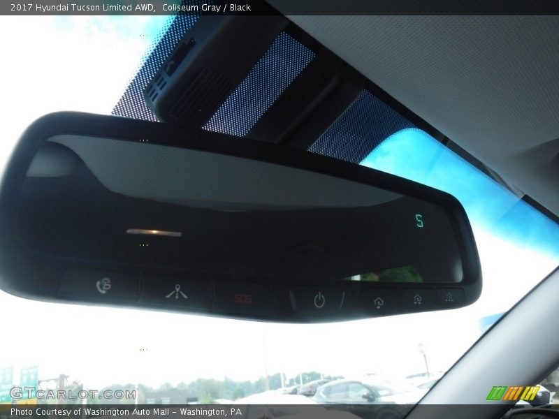 Coliseum Gray / Black 2017 Hyundai Tucson Limited AWD