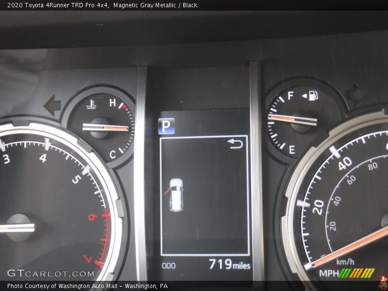 Magnetic Gray Metallic / Black 2020 Toyota 4Runner TRD Pro 4x4