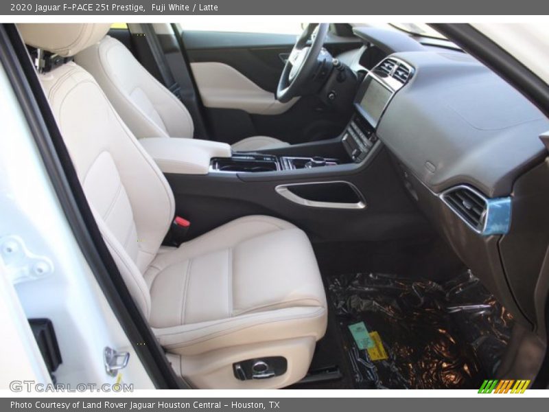 Fuji White / Latte 2020 Jaguar F-PACE 25t Prestige