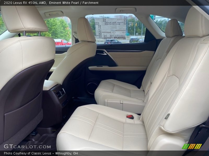 Rear Seat of 2020 RX 450hL AWD