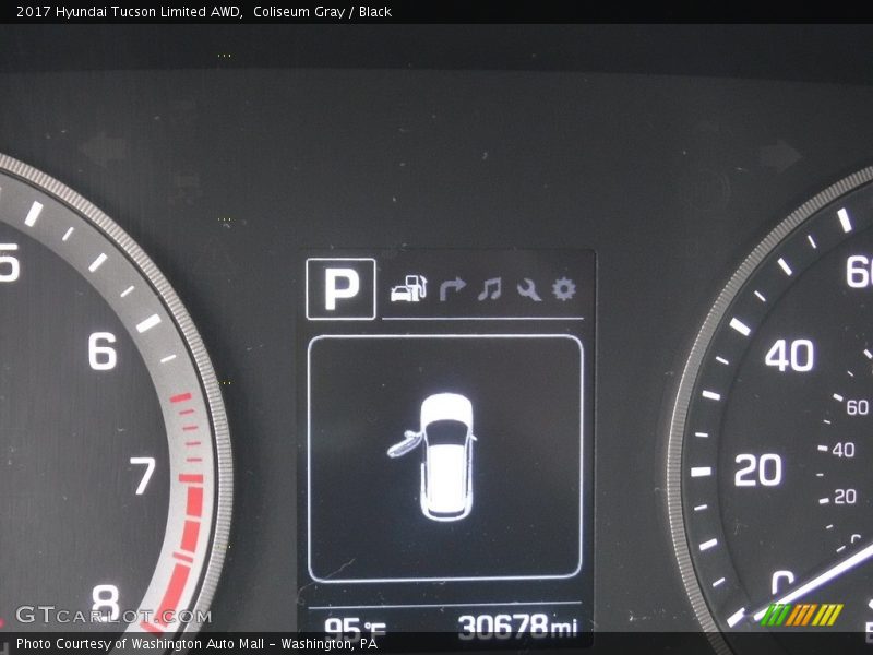 Coliseum Gray / Black 2017 Hyundai Tucson Limited AWD