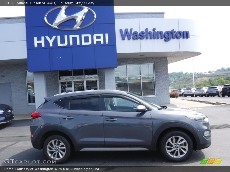 Coliseum Gray / Gray 2017 Hyundai Tucson SE AWD