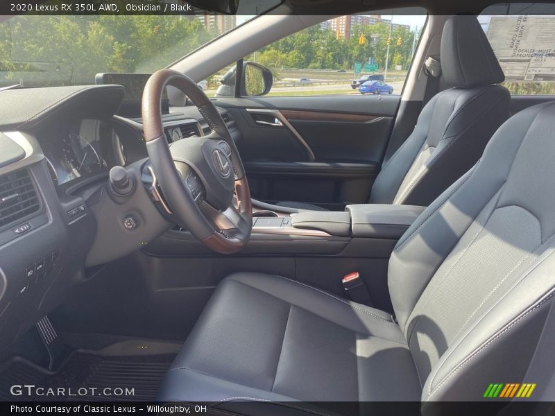 Obsidian / Black 2020 Lexus RX 350L AWD
