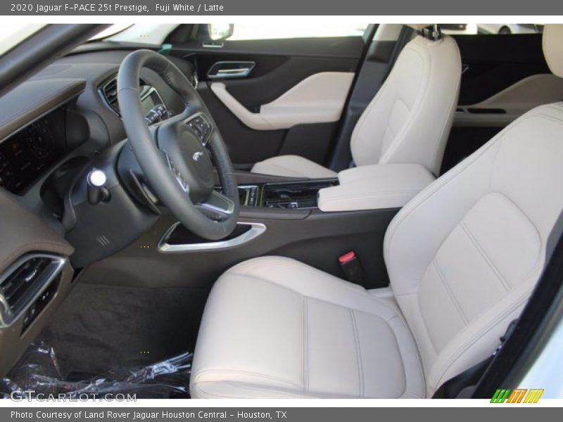 Fuji White / Latte 2020 Jaguar F-PACE 25t Prestige