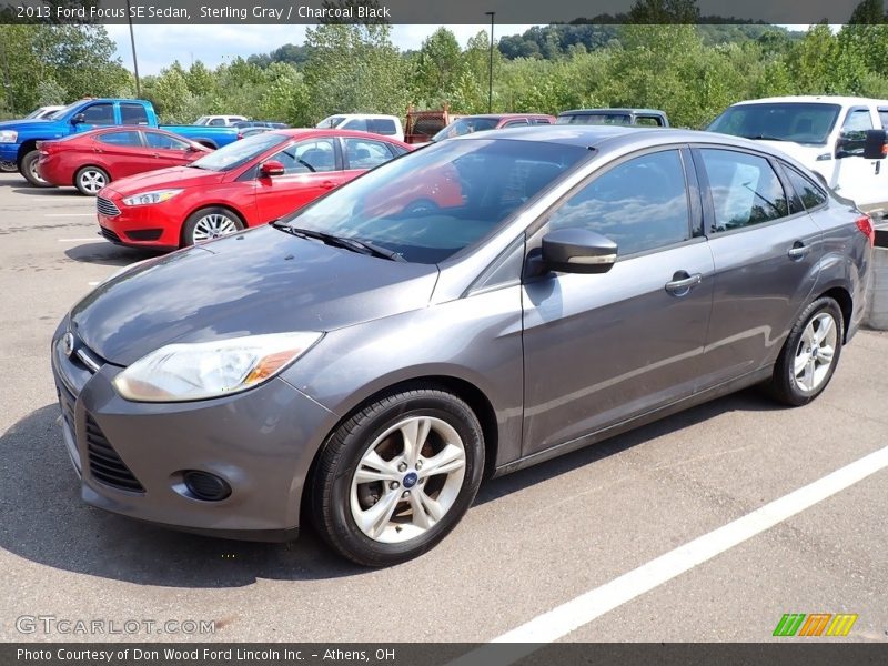 Sterling Gray / Charcoal Black 2013 Ford Focus SE Sedan