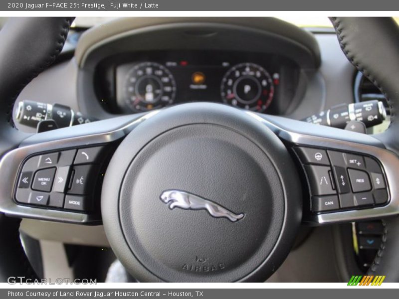 Fuji White / Latte 2020 Jaguar F-PACE 25t Prestige