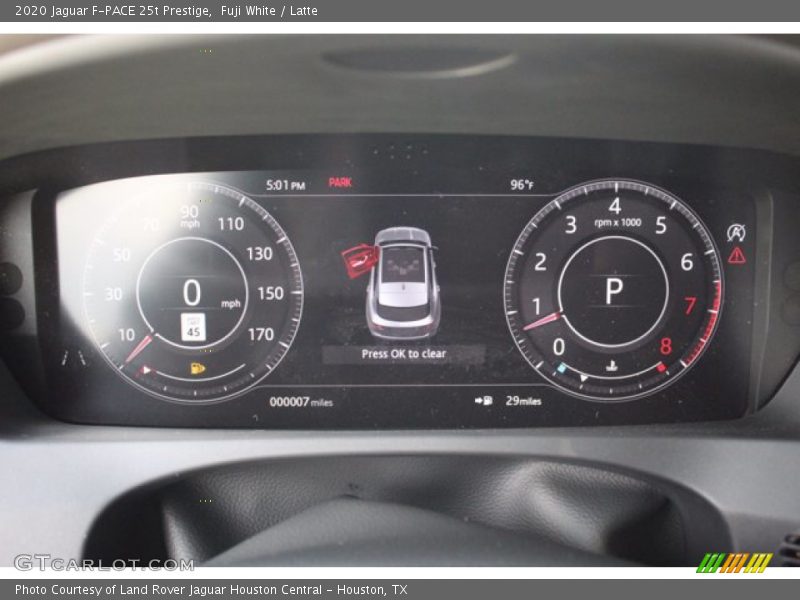 Fuji White / Latte 2020 Jaguar F-PACE 25t Prestige