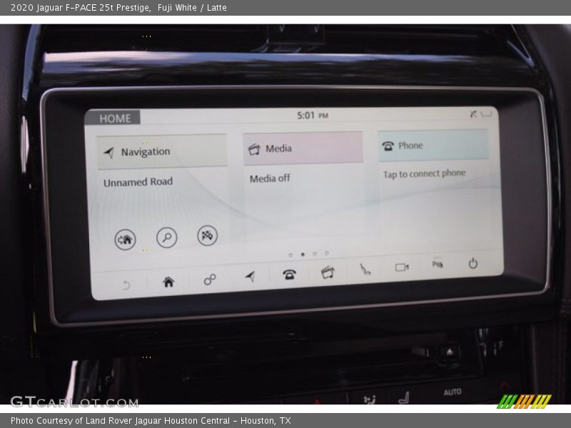 Fuji White / Latte 2020 Jaguar F-PACE 25t Prestige
