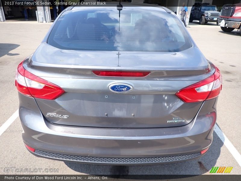 Sterling Gray / Charcoal Black 2013 Ford Focus SE Sedan
