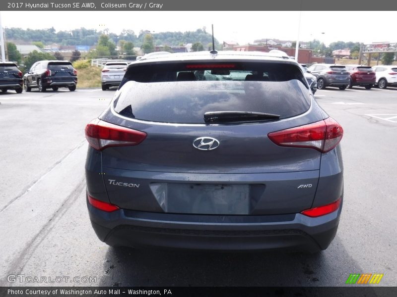 Coliseum Gray / Gray 2017 Hyundai Tucson SE AWD