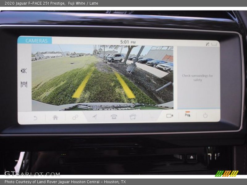 Fuji White / Latte 2020 Jaguar F-PACE 25t Prestige