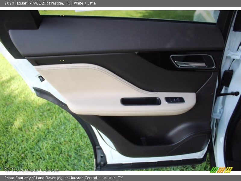 Fuji White / Latte 2020 Jaguar F-PACE 25t Prestige