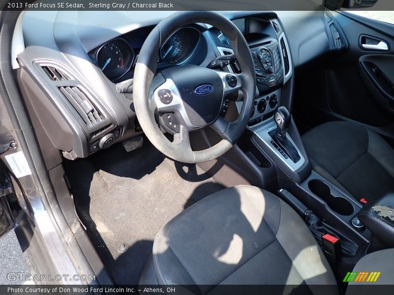 Sterling Gray / Charcoal Black 2013 Ford Focus SE Sedan