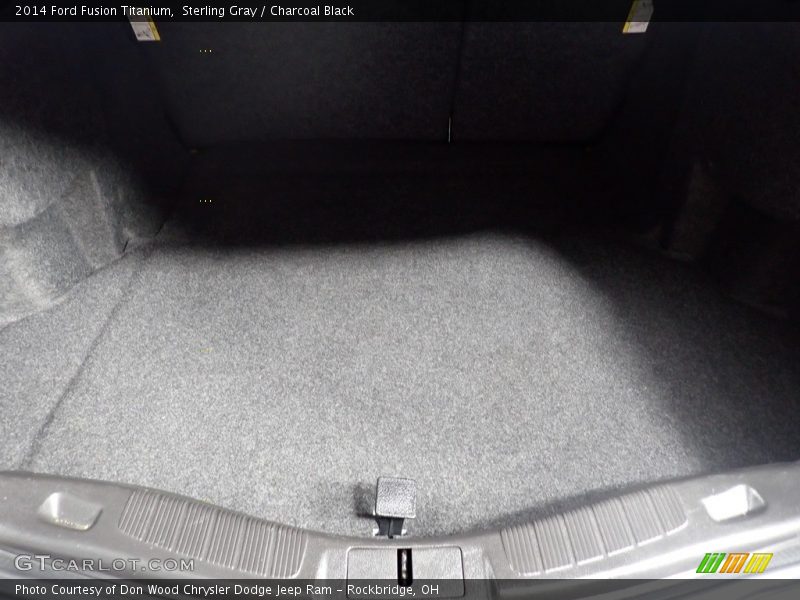 Sterling Gray / Charcoal Black 2014 Ford Fusion Titanium