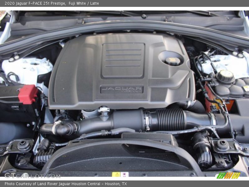 Fuji White / Latte 2020 Jaguar F-PACE 25t Prestige