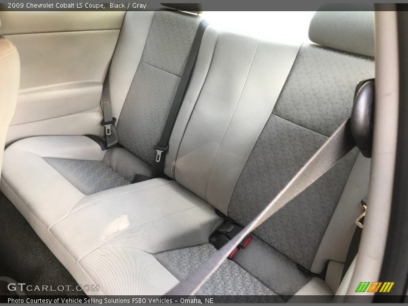 Black / Gray 2009 Chevrolet Cobalt LS Coupe