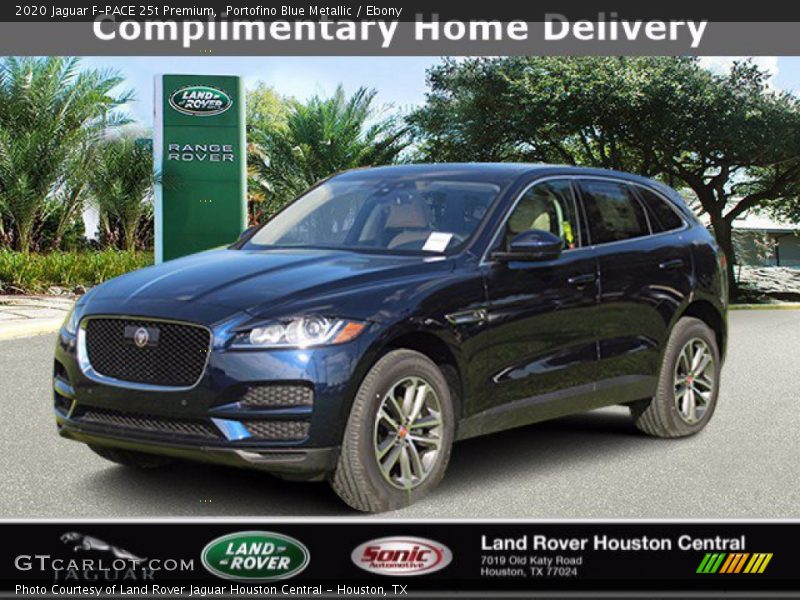 Portofino Blue Metallic / Ebony 2020 Jaguar F-PACE 25t Premium