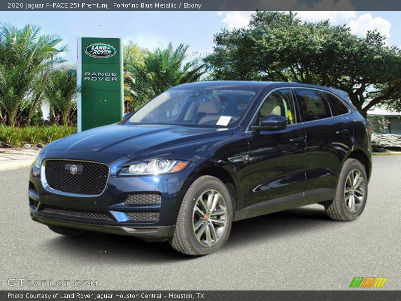 Portofino Blue Metallic / Ebony 2020 Jaguar F-PACE 25t Premium
