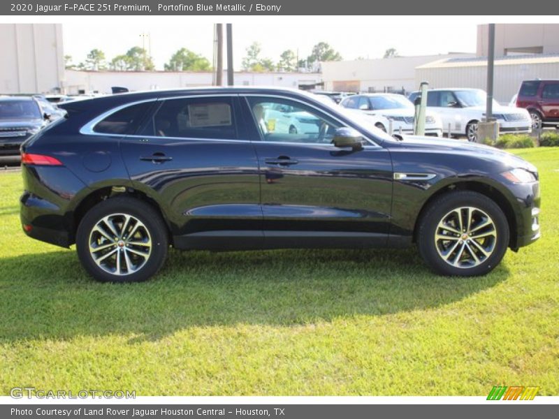 Portofino Blue Metallic / Ebony 2020 Jaguar F-PACE 25t Premium