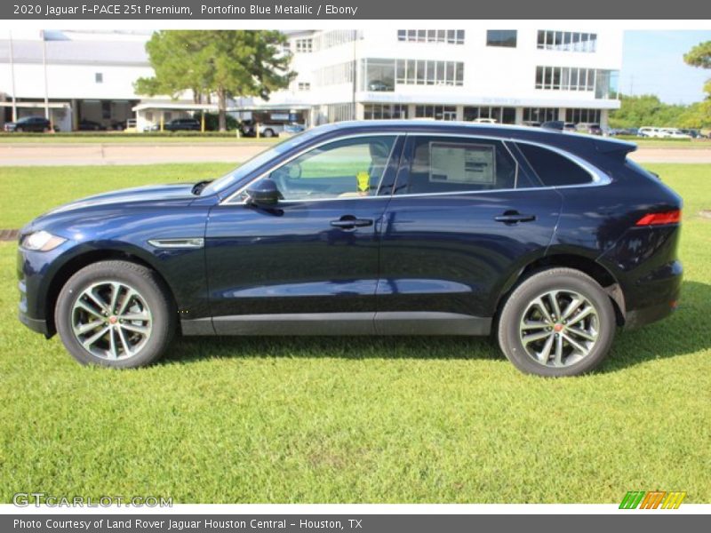 Portofino Blue Metallic / Ebony 2020 Jaguar F-PACE 25t Premium