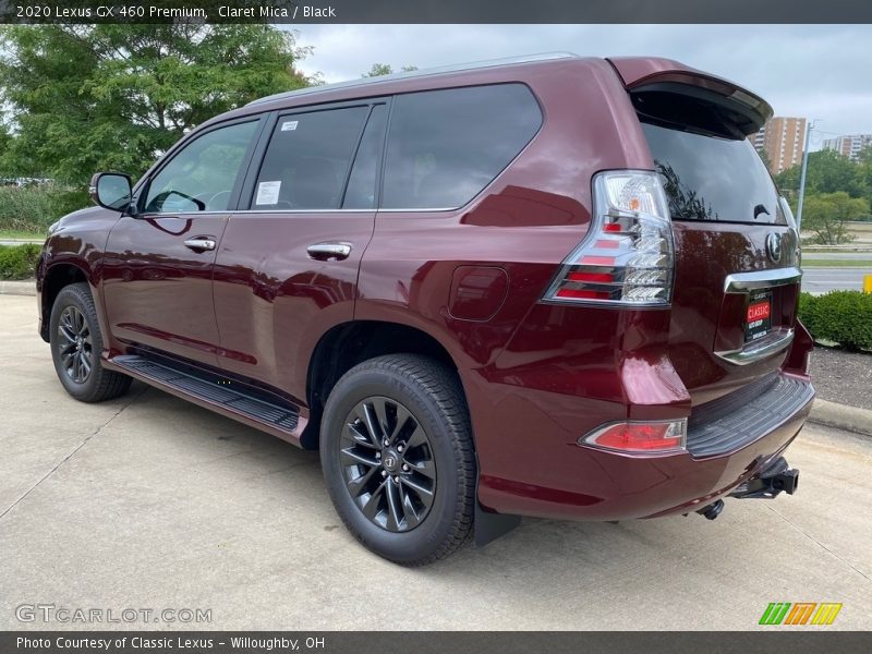 Claret Mica / Black 2020 Lexus GX 460 Premium