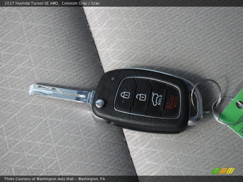 Coliseum Gray / Gray 2017 Hyundai Tucson SE AWD